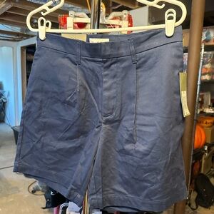 Goodfellow & Co Blue Flat Front Men Shorts